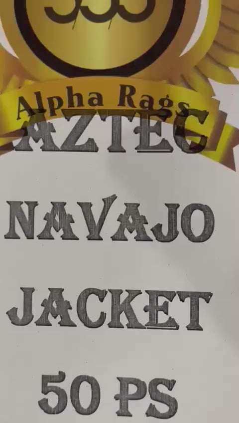 Aztec Leather Jacket 2PC